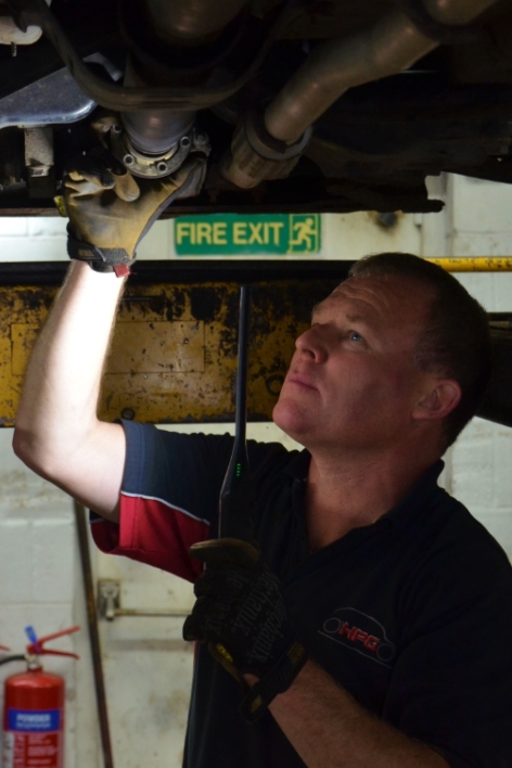 Exhaust car repair you can trust. Heathpark garage, Honiton